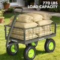 Workpro 770lb Heavy Duty Garden Cart Adjustable 2-in-1 Convertible