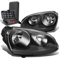 For 2005-2010 Volkswagen Jetta Mk5 Black Housing | Built Supply Co