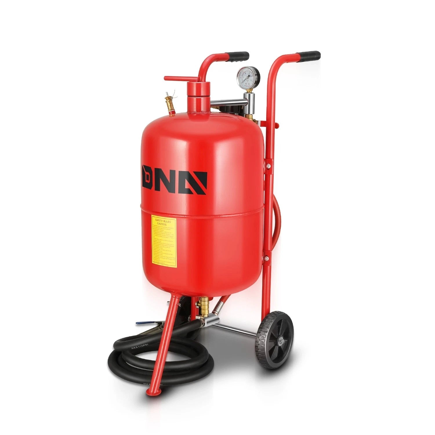 60-110PSI 10 Gallon Protable Blast Tank Sand | Built Supply Co