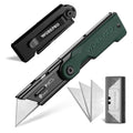 Workpro Folding Utility Knife Razor Knife Quick Change Box Cutter 10