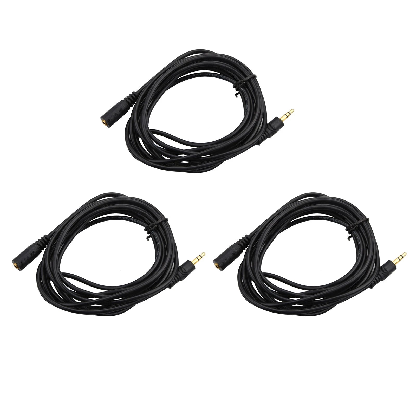 New Universal 3.5mm Stereo Jack Male To Female Audio Aux Extension