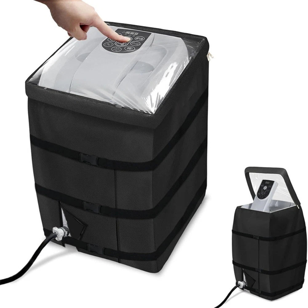 Waterproof Dustproof Spa Heater Pump Cover With Zipper Fits Most