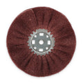 10" Satin Surface Prep Airway Buffing Wheel 3" Center Plate x 5/8" Arbor Hole
