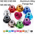 Aluminum Flange Lock Nuts M2-M8
