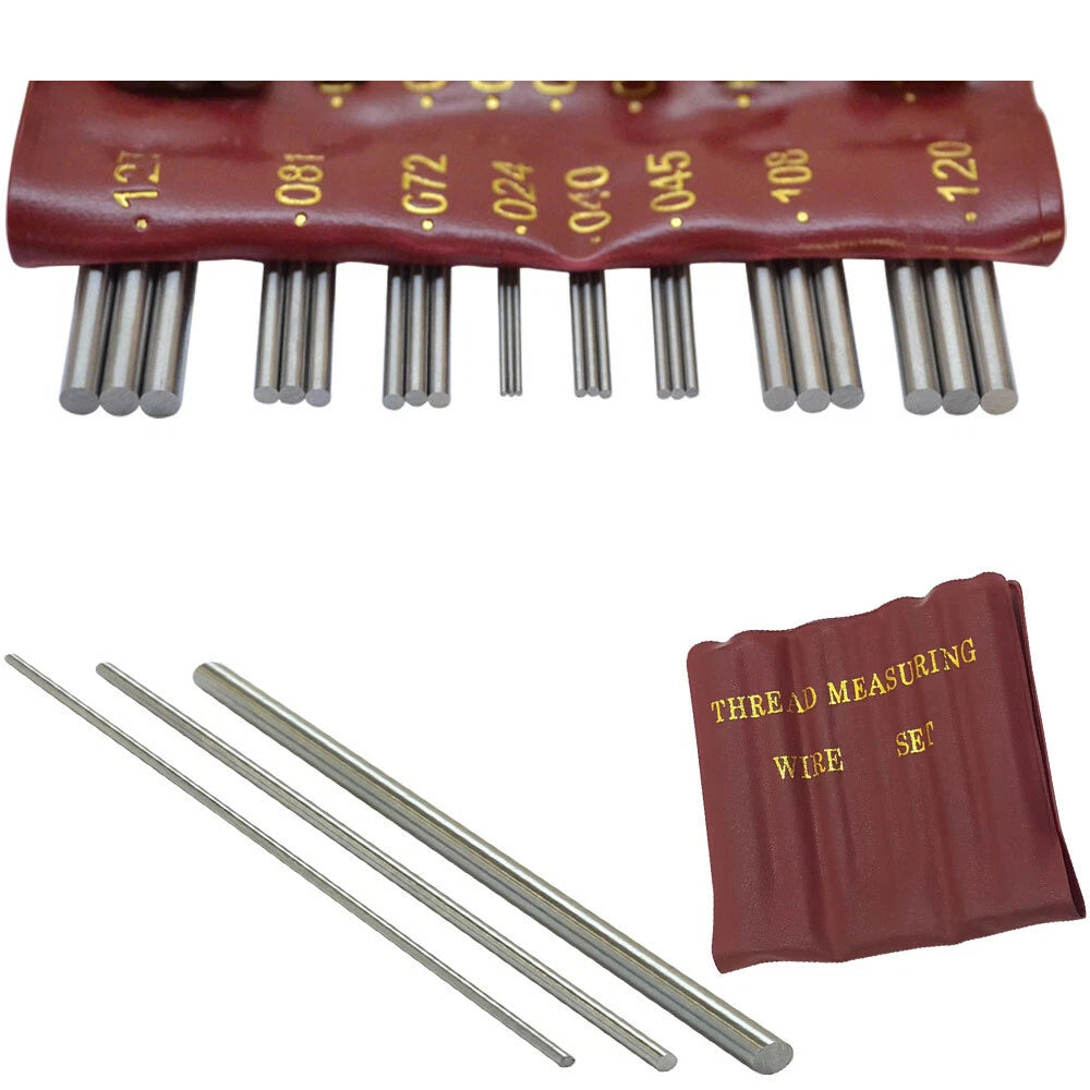 Thread Measuring Wire Set Of 48 Wires In 16 Different Sizes
