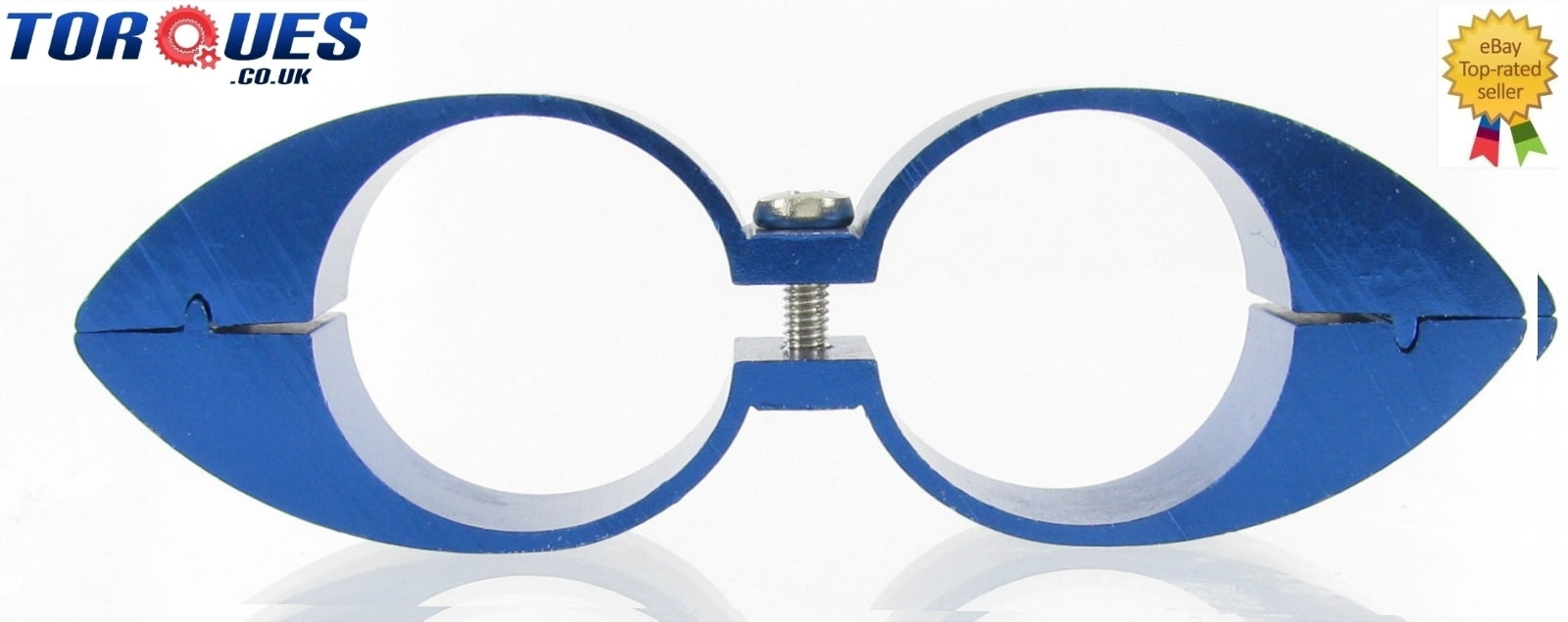 AN -12 (AN12 AN 12) 24mm Blue Billet Hose Separator Series 2