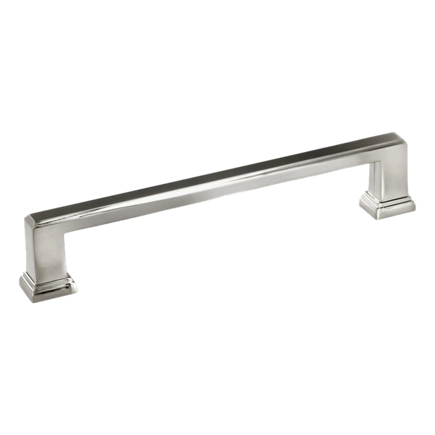 6-5/16" Center To Center, 7-3/32" Long Brushed Nickel Cabinet Pull