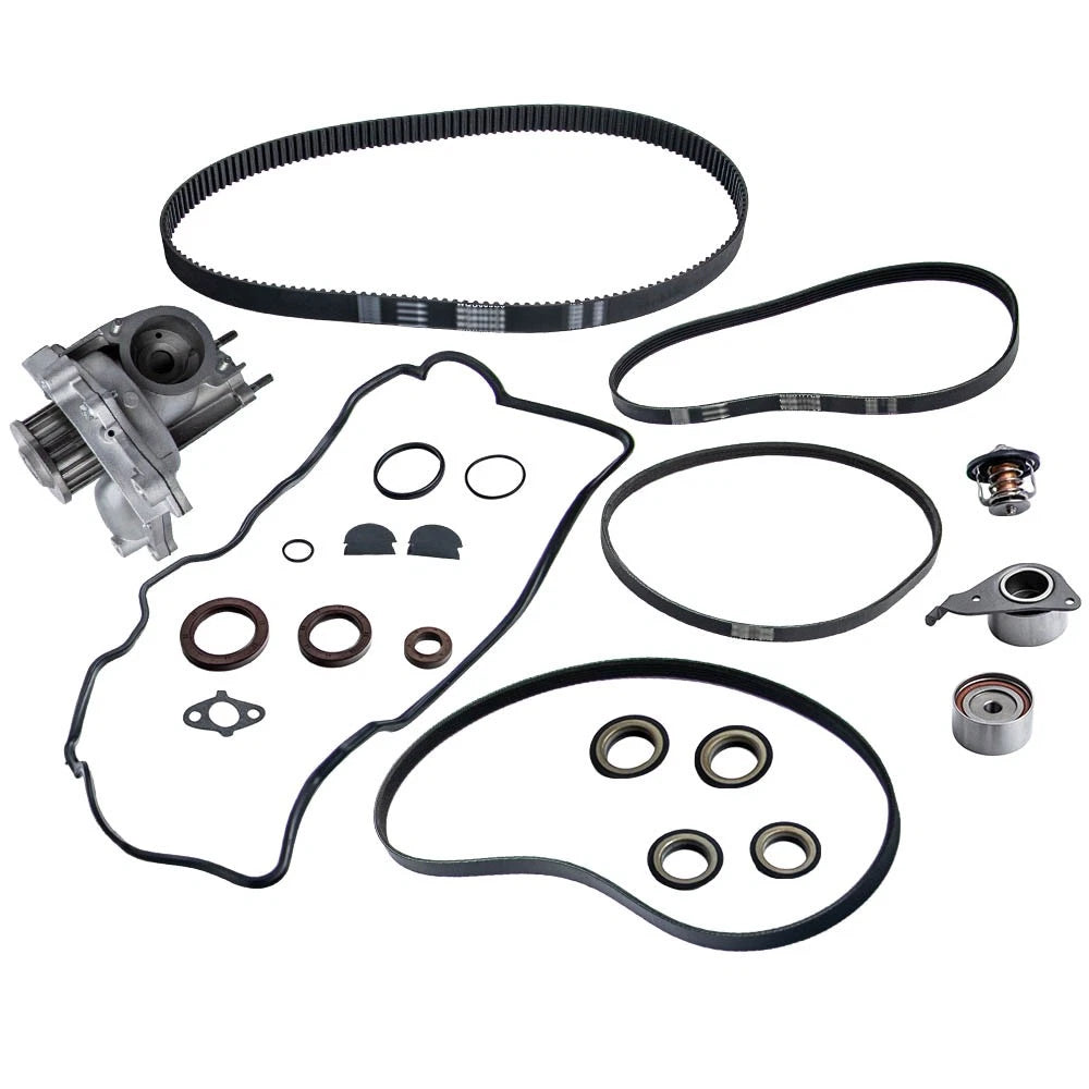 Timing Belt Kit &amp; Water Pump + Thermostat For Toyota Camry 2.2L L4 DOHC 92-01