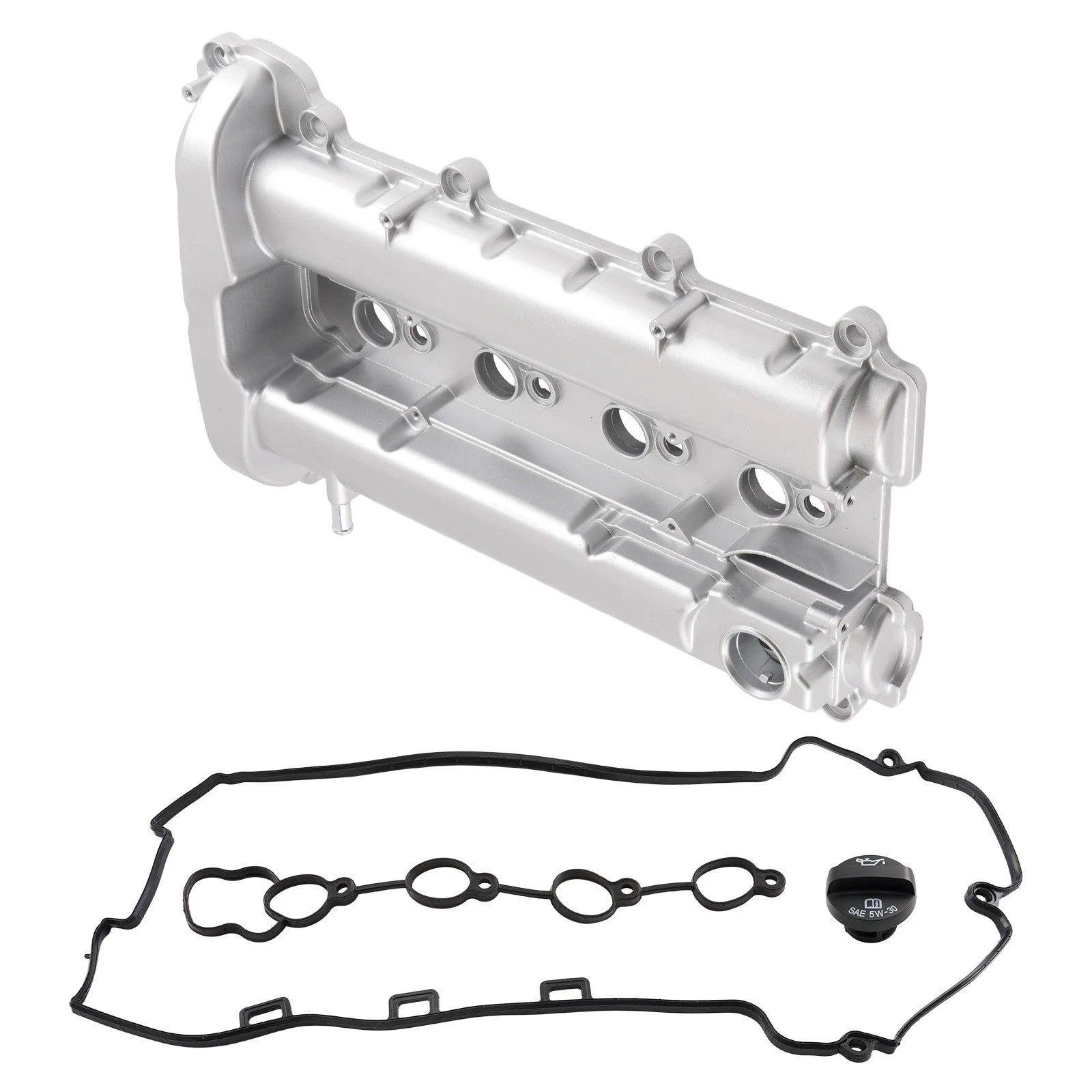 Engine Valve Cover for Chevrolet Cobalt 2.2L Petrol 2009-2010 12614738 Silver
