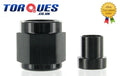 AN -4 (AN4 7/16" UNF 4AN ) 1/4" Hardline Tube Nut and Sleeve In Black