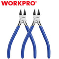 WORKPRO 2PC Wire Cutters 6 Inch Precision Flush Cutter