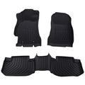 Front Rear Carpet Floor Mats for Subaru Forester 2014-2018 Black TPE Easy Clean