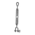 1/4x4" Wll 500 Lbs Turnbuckle Jaw Eye Pulley Galvanized Drop Forge