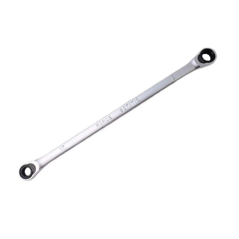 Force 8271... Extra Long Double Ratcht Flat Ring Spanner Gear Wrench