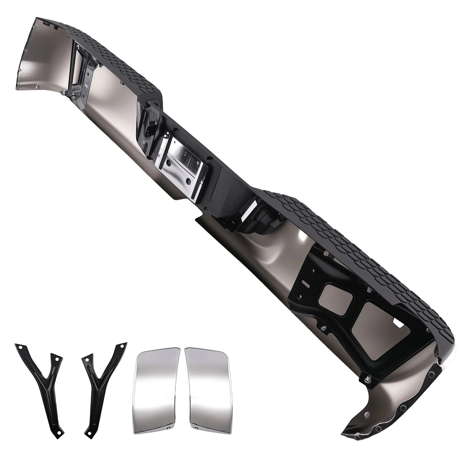 Chrome Rear Bumper for Ram 2500 3500 2013-2018 CH1103122C Steel w/ Sensor