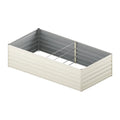 Workpro 7.5x4x2ft Galvanized Raised Garden Bed Planter Rust-resistant