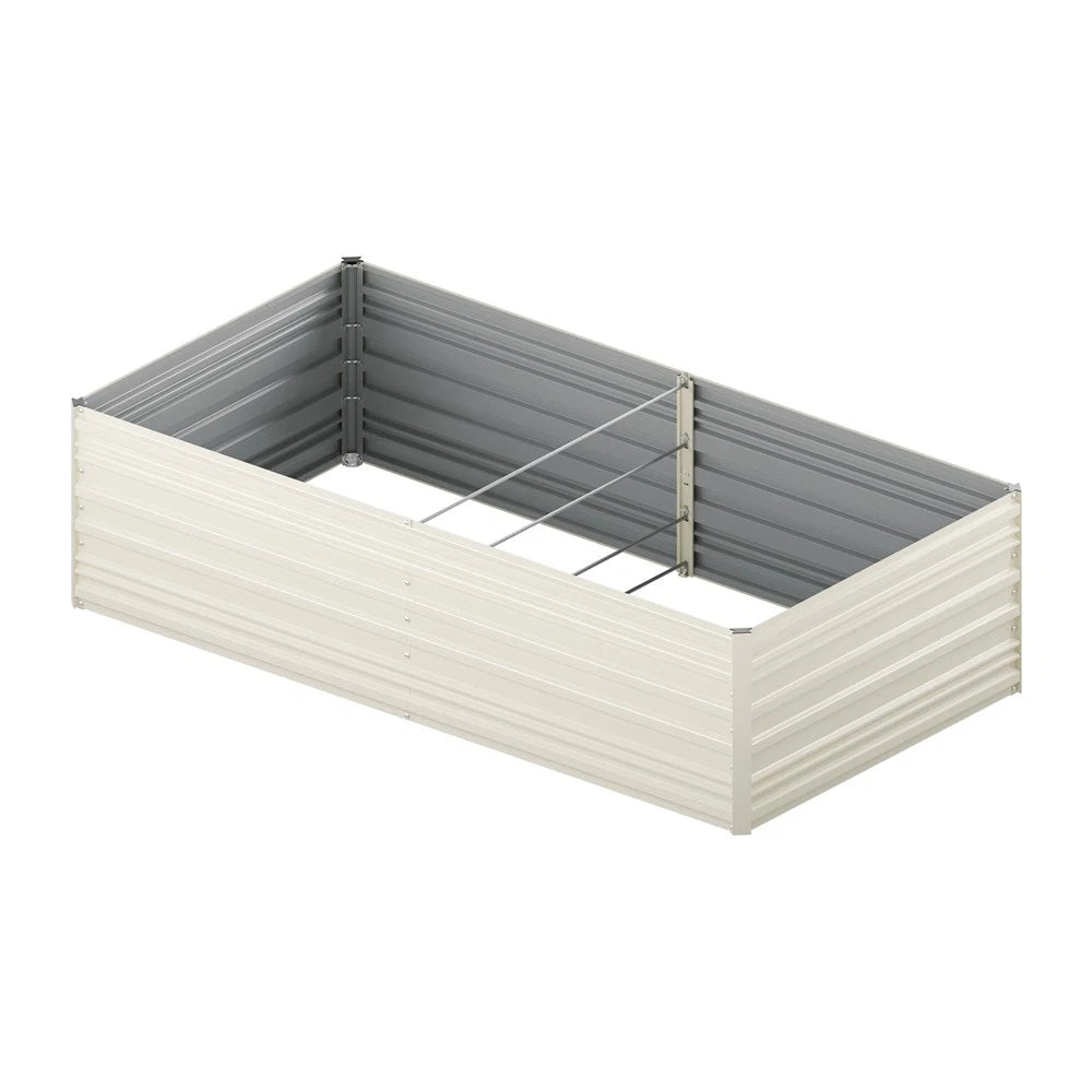 Workpro 7.5x4x2ft Galvanized Raised Garden Bed Planter Rust-resistant