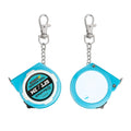 DURATECH 2PIECE 6FT/2M Mini Tape Measure Keychain Small Tape Measure