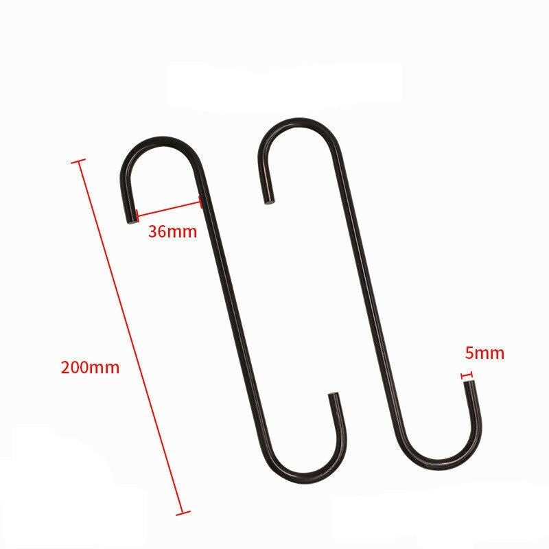 2PCS Automotive Brake Caliper Hanger S Shape 8" Hook Set