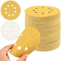 100-Pack 5 Inch Sanding Discs 8-Hole by Unbranded
