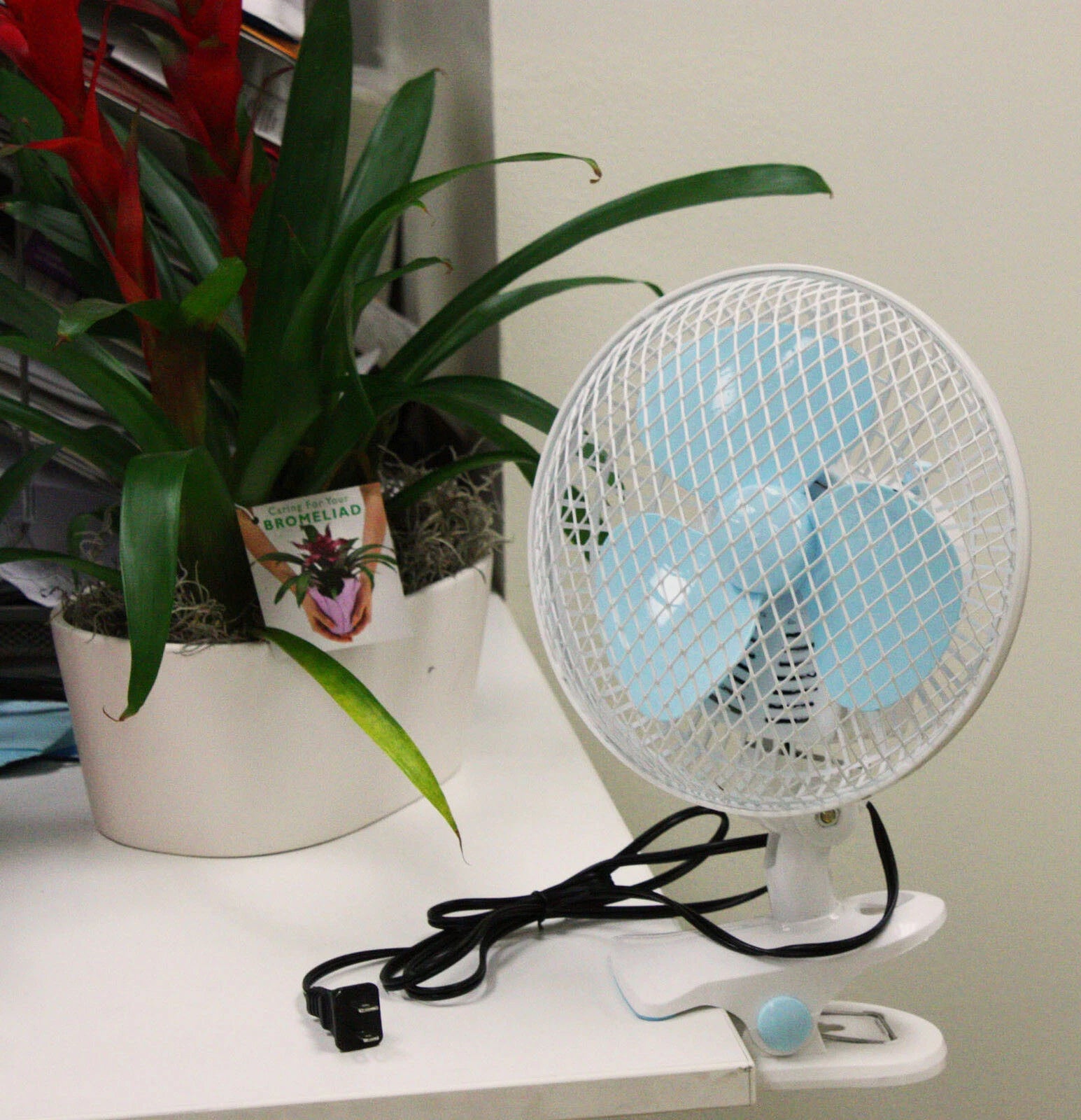 7" 2 Speed Clip On Oscillating Multi-use Fan Stand Up Ceiling Wall