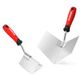 Drywall Corner Tool 5" Outside Corner Knife & 3-1/2" Inside Corner