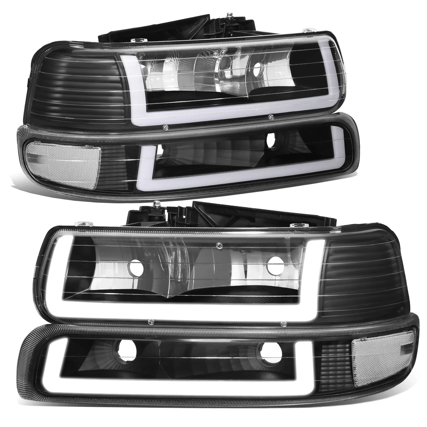 Fit 99-02 Silverado Suburban Drl Led Light Bar | Built Supply Co