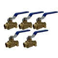XFITTING 1/2" Sweat Ball Valve - 5 Pieces