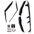 Lower Splitter Guard for Honda Civic 2022-2024 MC Style Front Black Bumper Lip