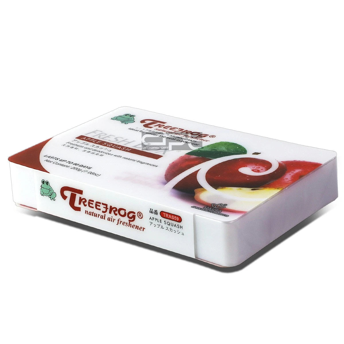 Treefrog Long Lasting Scent Smell Air Freshener Odor Eliminator Apple