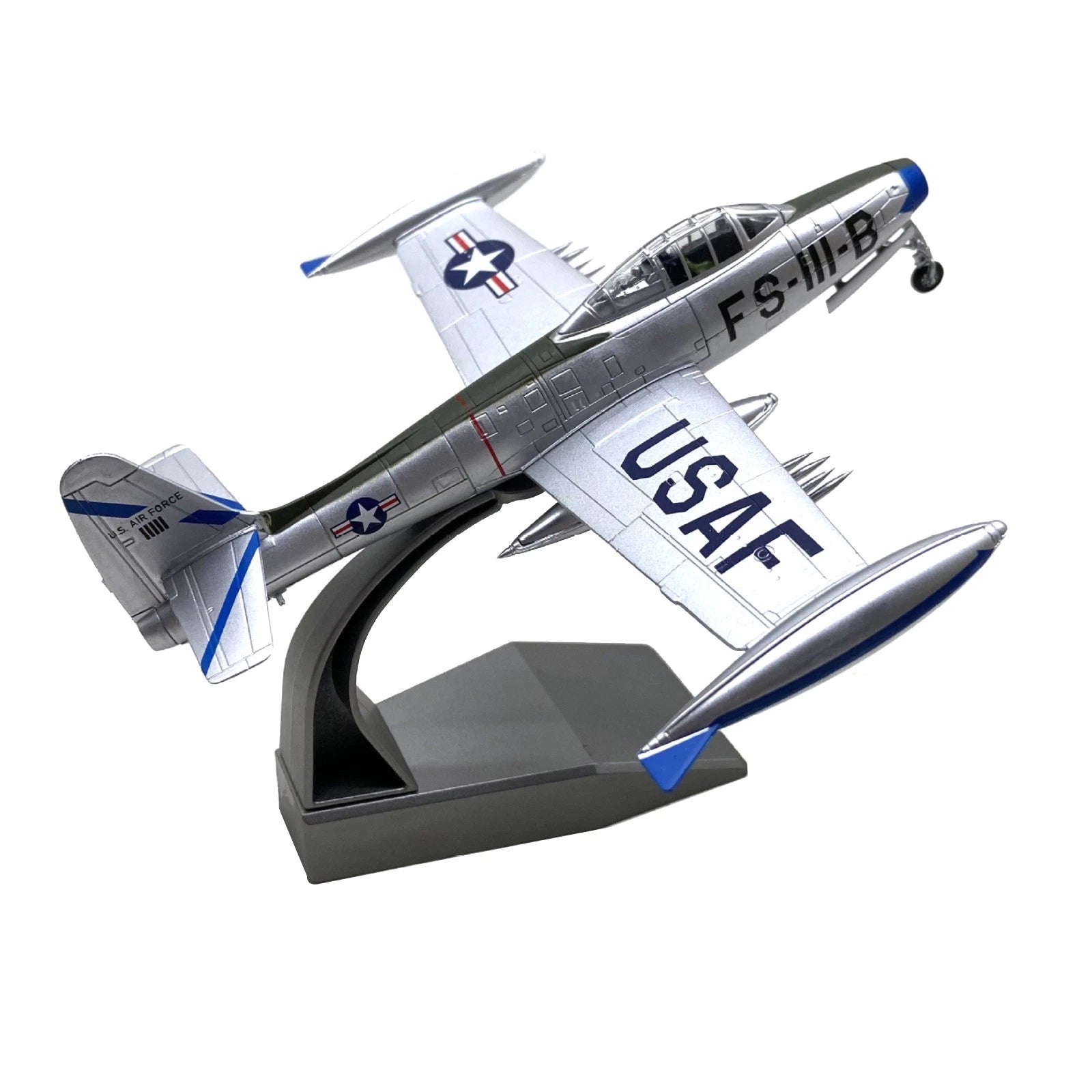 Diecast Alloy Jet Model Republic F-84 Thunderjet | Built Supply Co