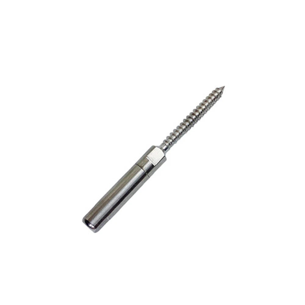 Stainless Steel T316 1/8" Push & Go Swageless Lag Used For 1/8" Cable