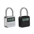 Timing Padlock Metal Timer Lock 99 Hours Max Digital Electronic Home