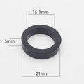Bicycle Thru Axle Washer M12x3/7.5mm M15x0.2/5mm Hubs Axle