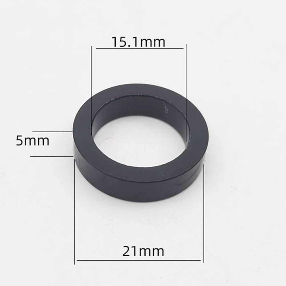 Bicycle Thru Axle Washer M12x3/7.5mm M15x0.2/5mm Hubs Axle