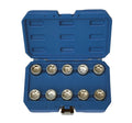 10pc Locking Wheel Nut Remove Key Socket Set for Land Rover Defender Discovery