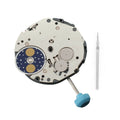 3.45mm Thick Quartz Movement Moon Display@6 With Stem For Miyota