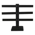 Black Velvet 3 Tier Earring Display Holder Stand 10 Inch X 9 Inch
