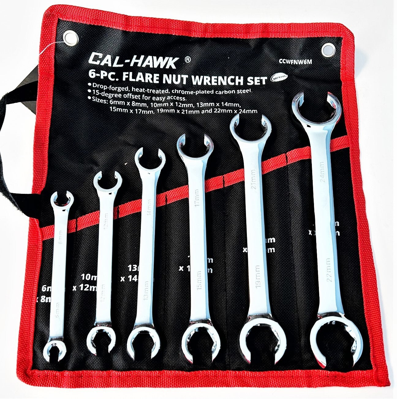 Calhawk 4pc Flexible Spring Extension Socket Bar Set - 1/4" & 3/8" by Calhawk