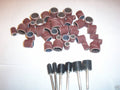 51pc SANDING DRUM DISC SLEEVES W/MANDRELSOpens in a new window or tab