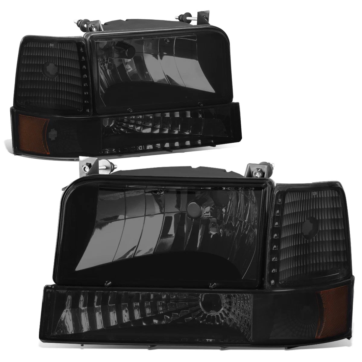 Fit 92-96 Ford F150/f250/f350 Headlight+bump<wbr/>er | Built Supply Co