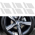 12Pcs Reflective Car Wheel Rim Vinyl Stripe Stickers Accessories For