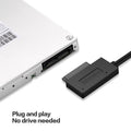 Usb3.0 To Sata7+6pin 13 Pin Slimline Sata Cable For Laptop Cd Dvd Rom
