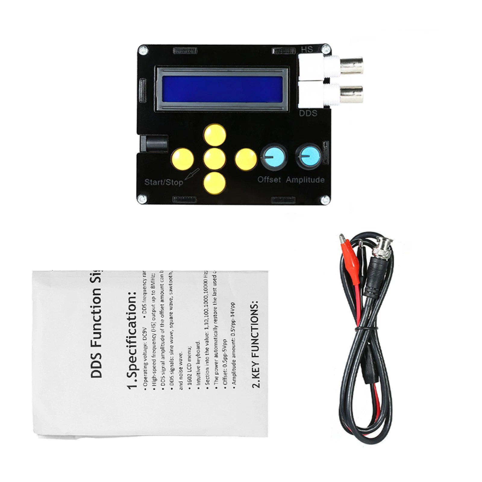 Dds Function Signal Generator Sine Square Triangle Sawtooth Wave Low