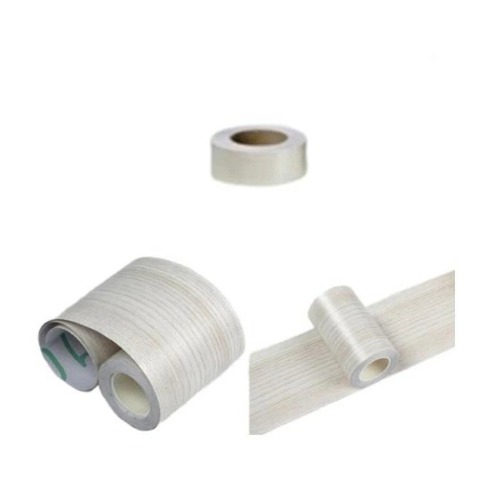Waterproof Wood Grain Pvc Trim Strip 5cm Wide 1000cm Length For