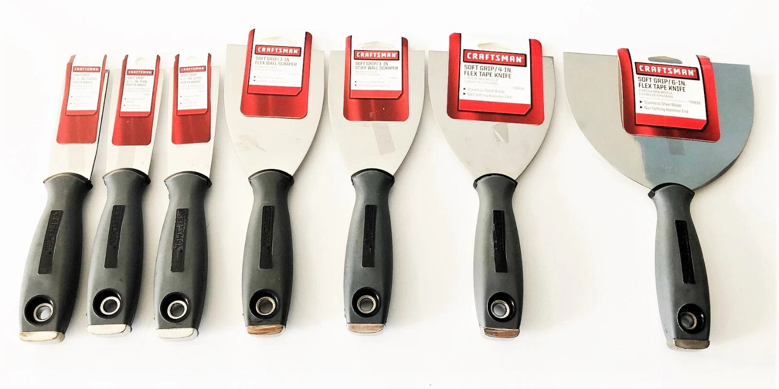 Craftsman Flexible Stainless Steel Putty Tape Knife Knives Drywall