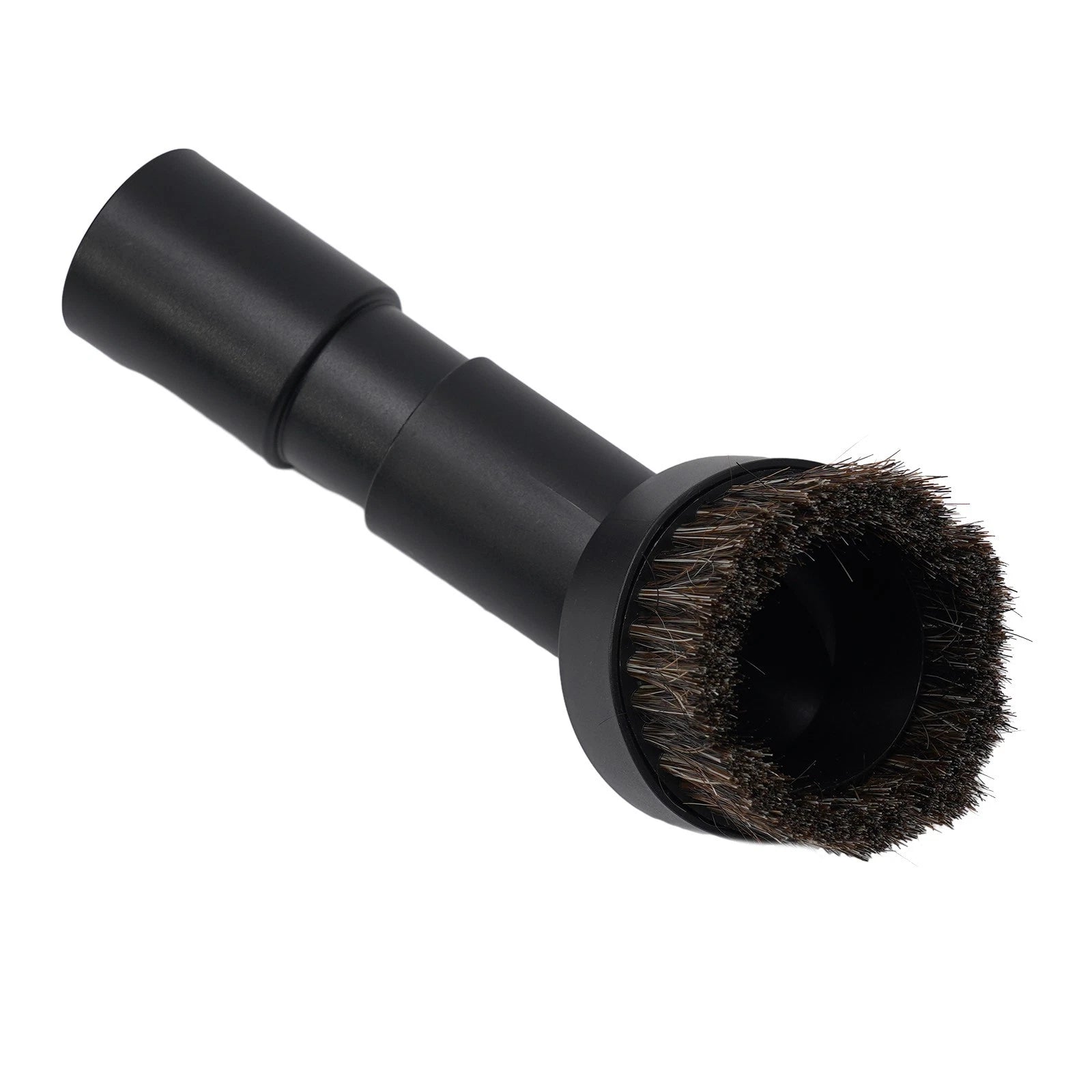 Pro Black Horse Hair Round Dusting Brush Dust Tool For Vacuum Cleaner