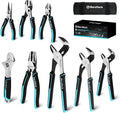 Duratech 8-piece Pliers Set Premium Cr-v/cr-ni Construction With