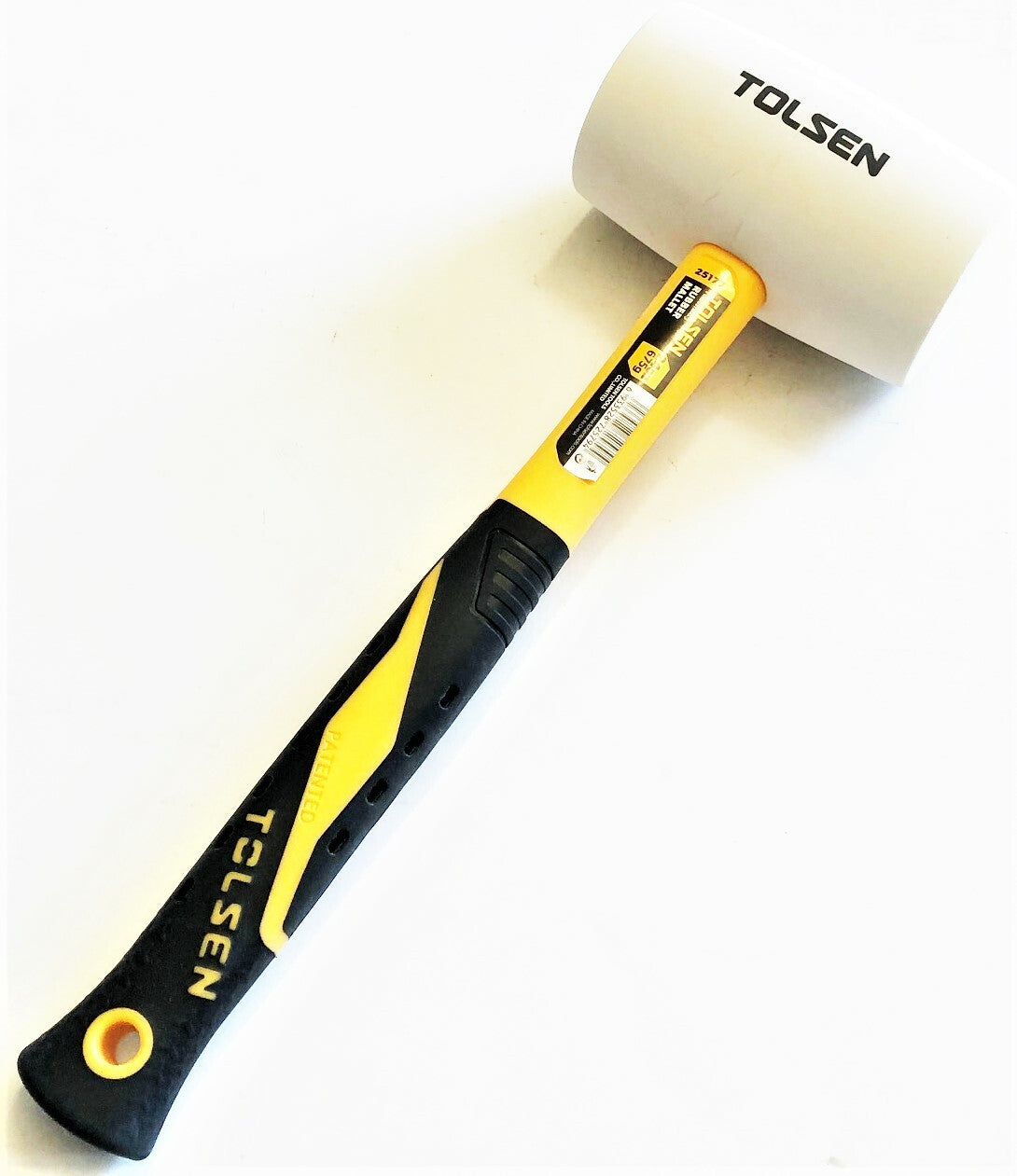 TOLSEN 24oz White Rubber Head Mallet Hammer