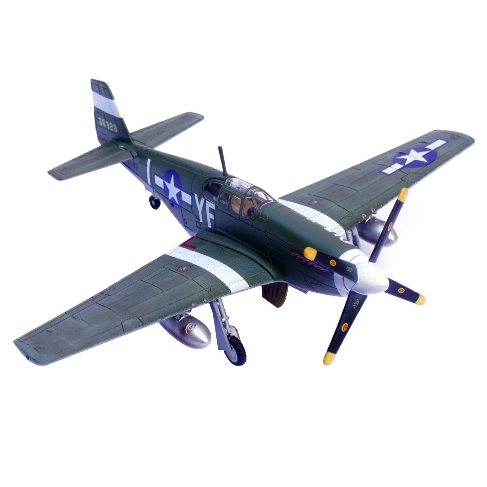 1/72 Scale Diecast Alloy Wwii Us P-51b Mustang | Built Supply Co